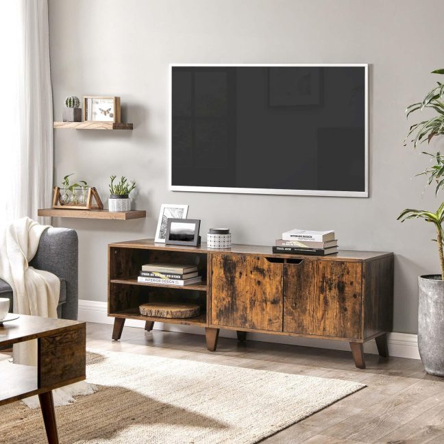 TV alus 140 x 40 x 50 cm pruun
