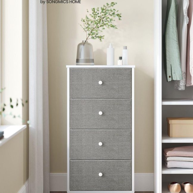 Kummut sahtlitega helehall valge