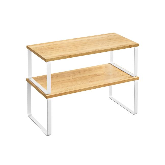 Köögiriiul 16cm valge helepruun