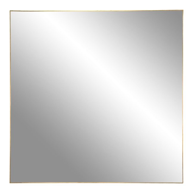 Peegel Jersey 60x60 cm messing
