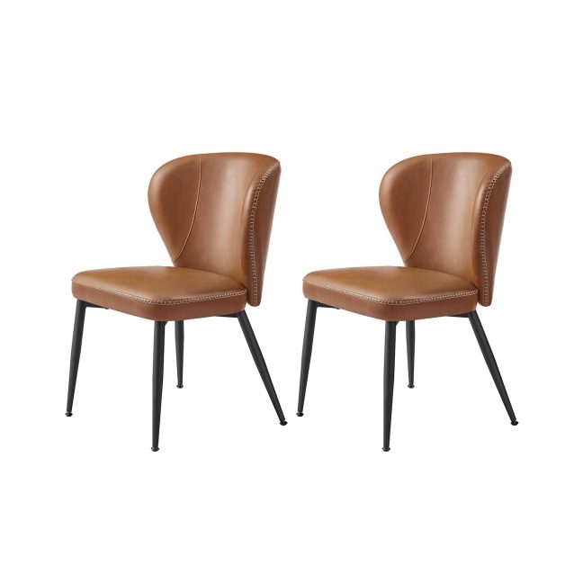 Söögitoa toolid 2 tk 55x52x81 cm pruun