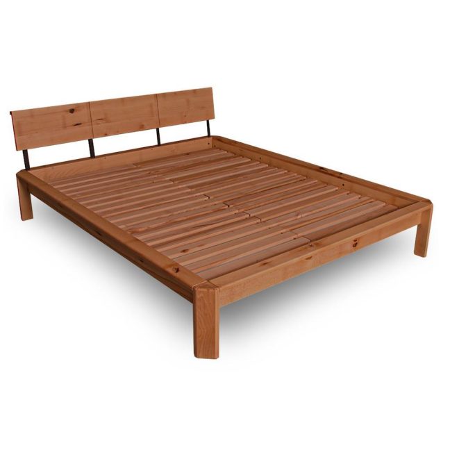 Täispuidust voodi Loft 180x200 pöök