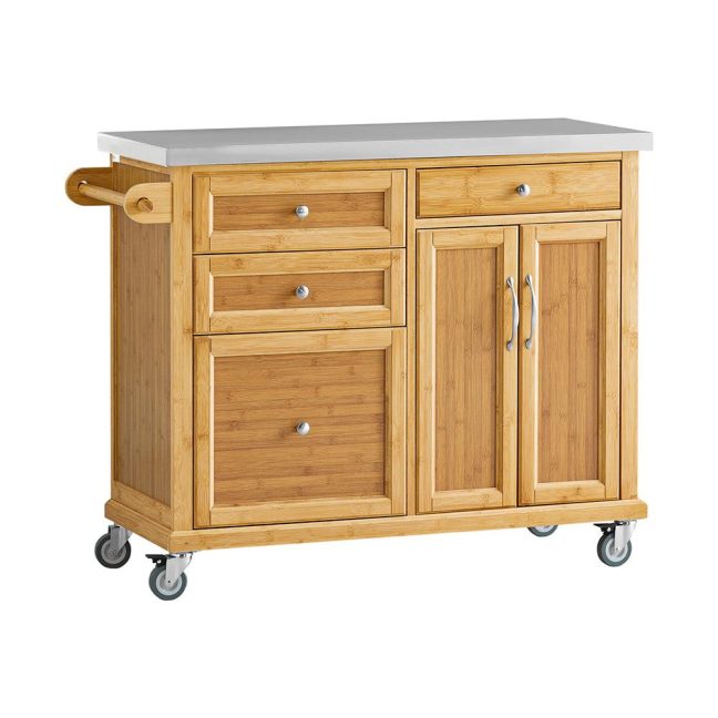 Alumine köögikapp 115x46x92 cm pruun