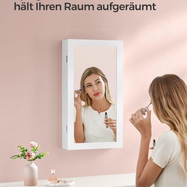 Ehtekapp seinale 10 x 37 x 67 cm valge