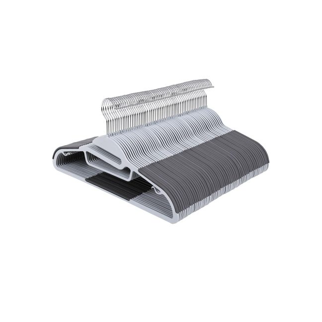 Plastikust riidepuud 20 tk tumehall