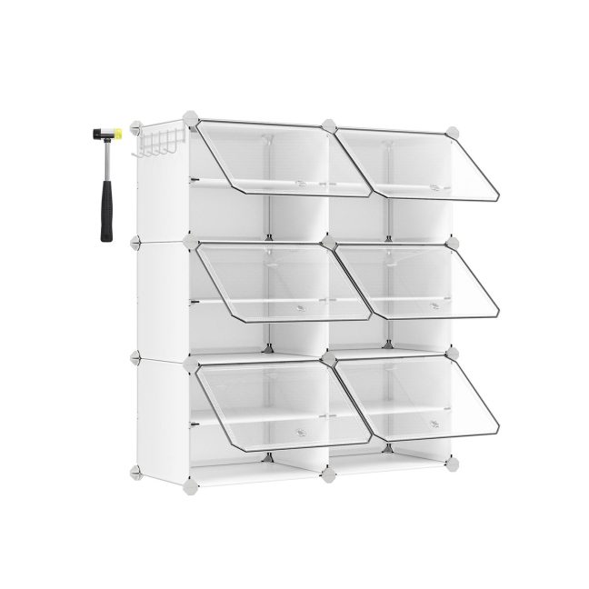 Jalatsikarp 6tk valge