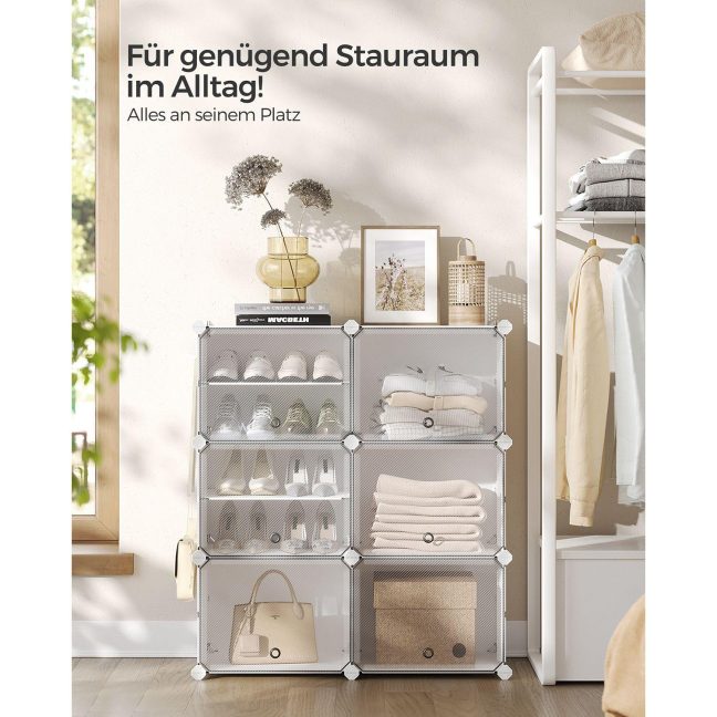 Jalatsikarp 6tk valge