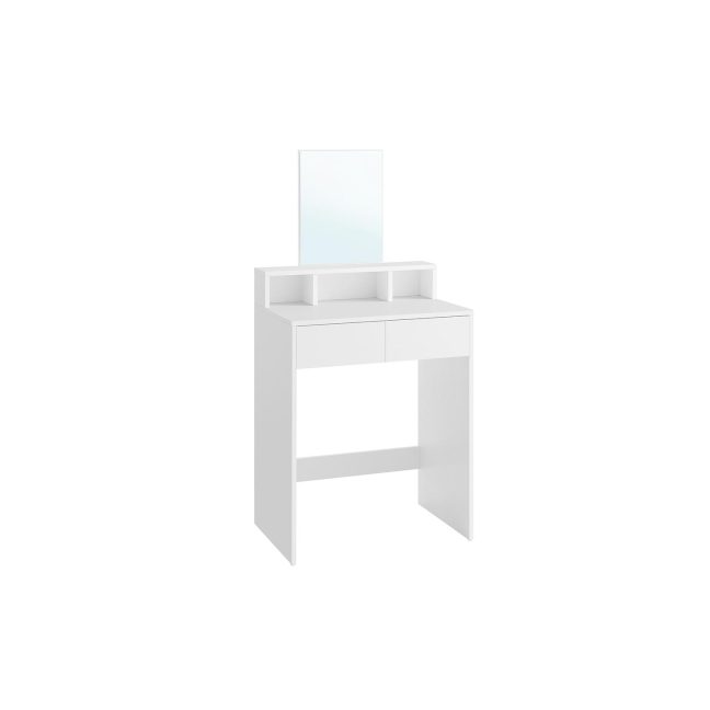 Meigilaud peegliga 40 x 60 x 127 valge