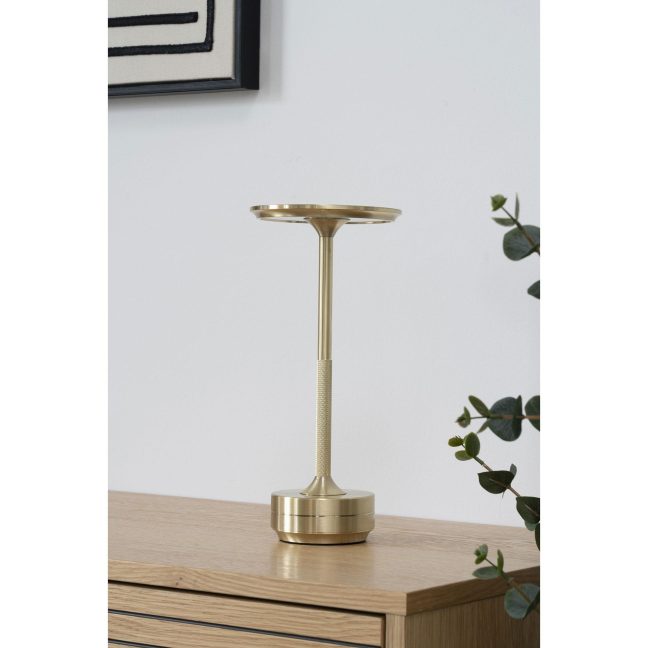 Lyneham LED laualamp messing