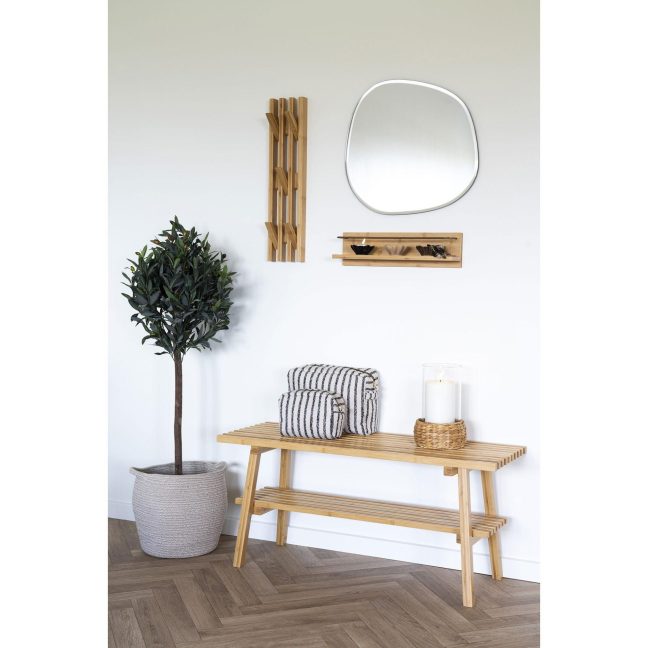 Seinariiul bambus Ember 45x10x12 cm