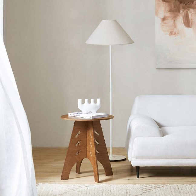 Abilaud pruun puidust