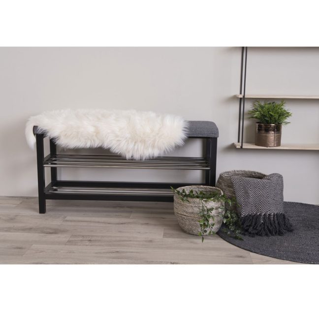 Kunst lambanahk 50 x 85 cm valge