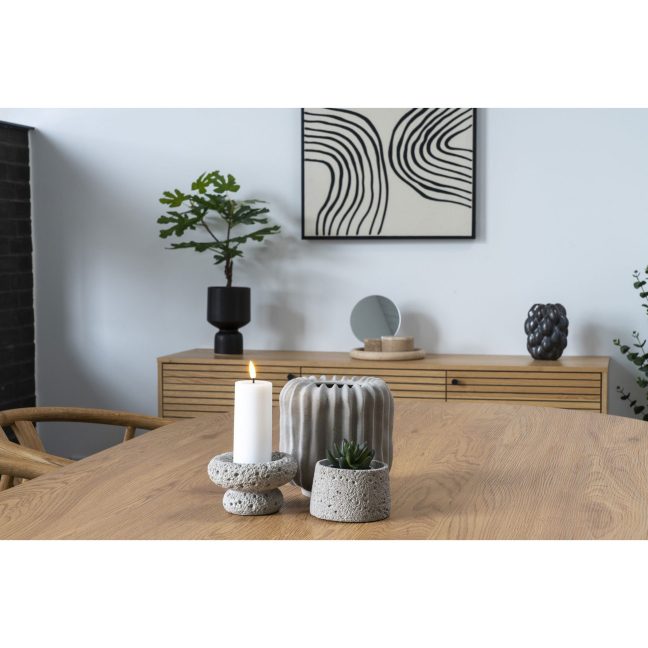 Betoonist küünlajalad 2tk hall