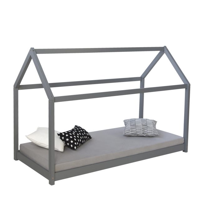 Madal lastevoodi 90x200 cm hall