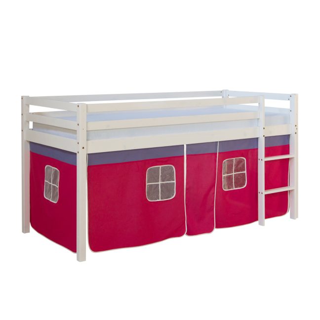 Narivoodi ühele lapsele 208x110x97 valge