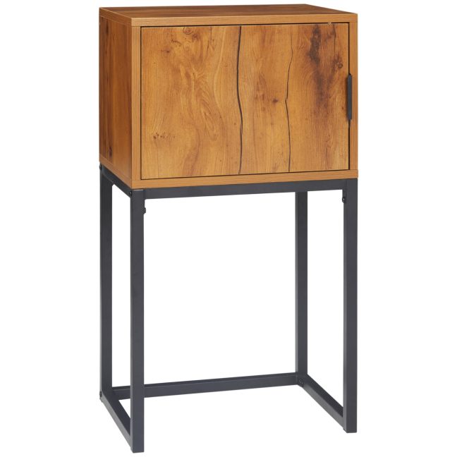 Konsoollaud 40x30x76 looduslik must