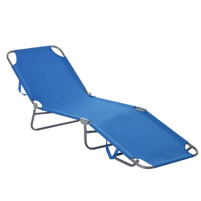Lamamistool õue 187x55 cm Sinine