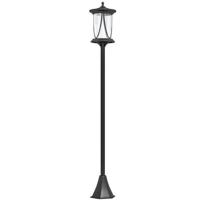 Led aialamp 17 x 17 x 127 cm Must