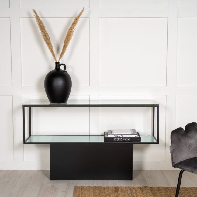 Konsoollaud Maglehem 35x130 Must