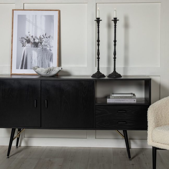 Tv alus must Kuldne 160x80 cm