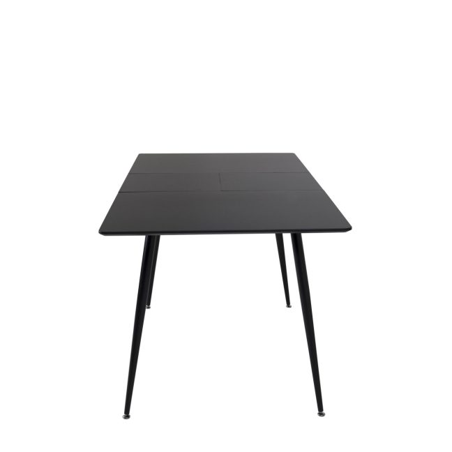 Pikendatav söögilaud Silar 75x120x80 cm Must