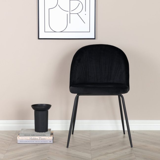 Söögitoolid 2tk 50x49x80 cm Must