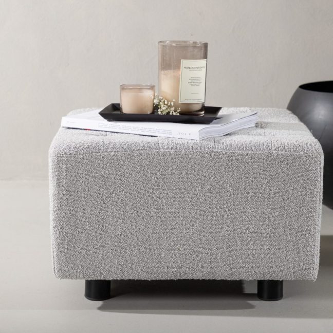 Tumba Bowie 51x51x32 cm Helehall