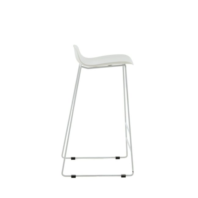 Baaritool Wave 2tk 42x50x87 cm Valge