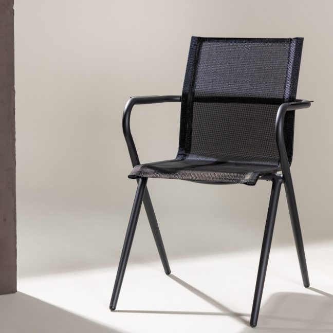 Söögitoolid 6tk Alina 63x58x86 cm Must