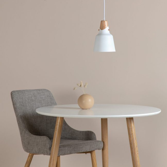 Rippvalgusti Rigel 16x22 cm Valge