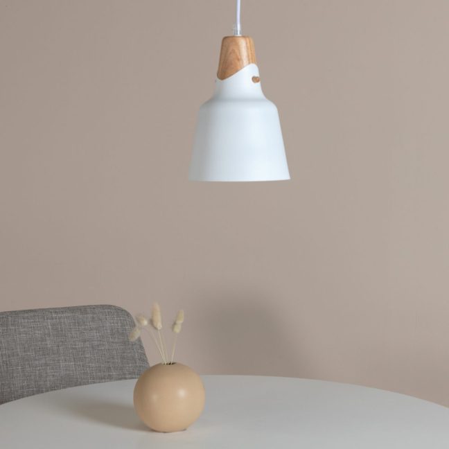 Rippvalgusti Rigel 16x22 cm Valge