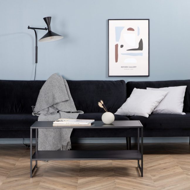 Must diivan Zoom 262x54x80 cm