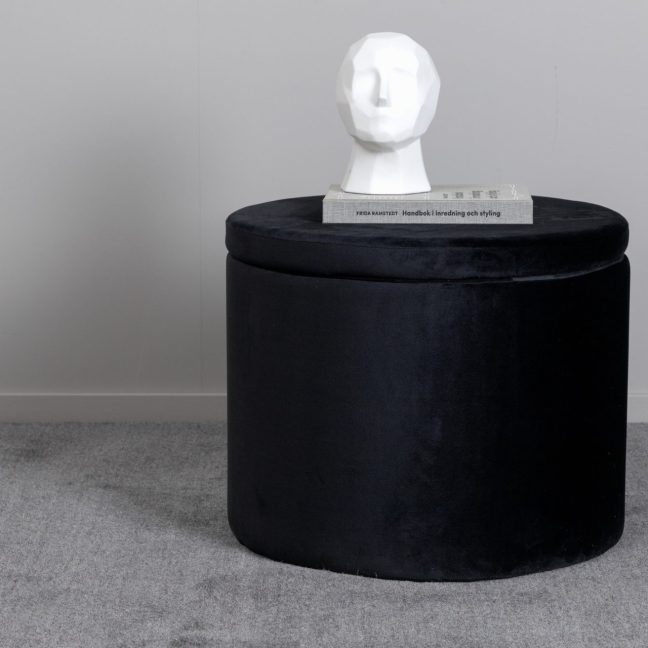 Tumba panipaigaga Dunken 43x51 Must