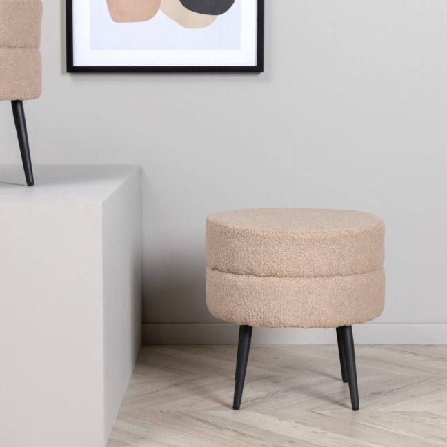 Tumba Pot Pouf 40x40 Beež