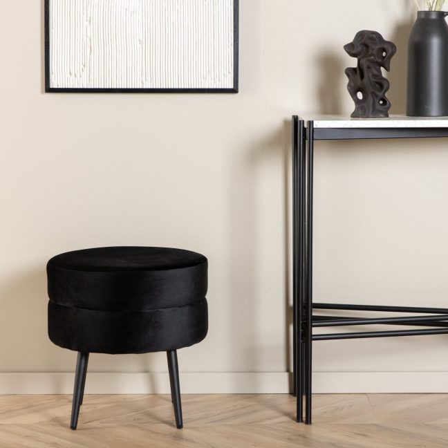 Tumba Pot 40x40 cm Must