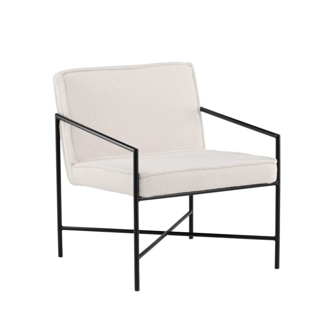 Tugitool Rakel 65x78x66 cm Kreemjas