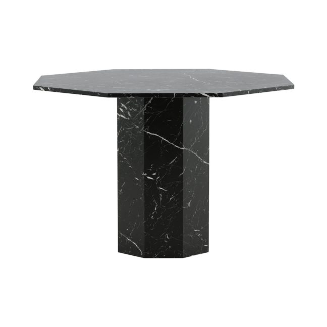 Ümmargune söögilaud Marbs Must