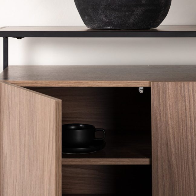 Elutoa kummut Kingsport 120x80 Pähkel