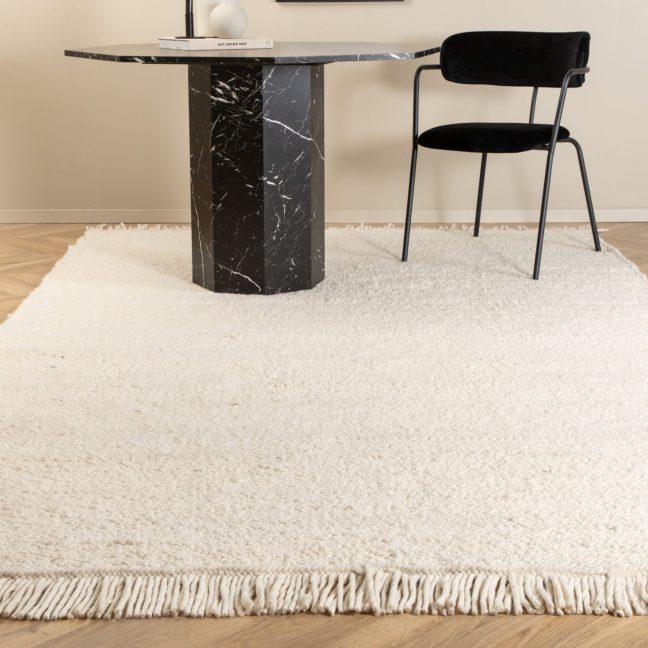 Villane vaip Betina 300x400 cm Valge