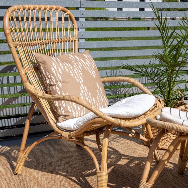 Puidust aiatool Ella 131x95x66 pruun