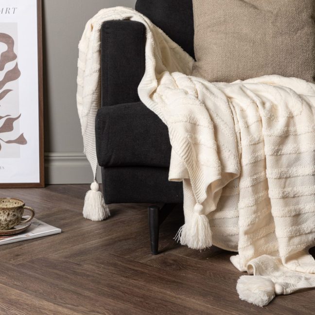 Pleed Katlyn 130x170 cm Valge