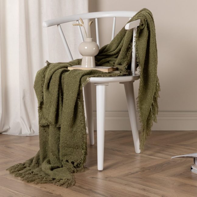 Suur pleed Stanly 170x130 cm Roheline