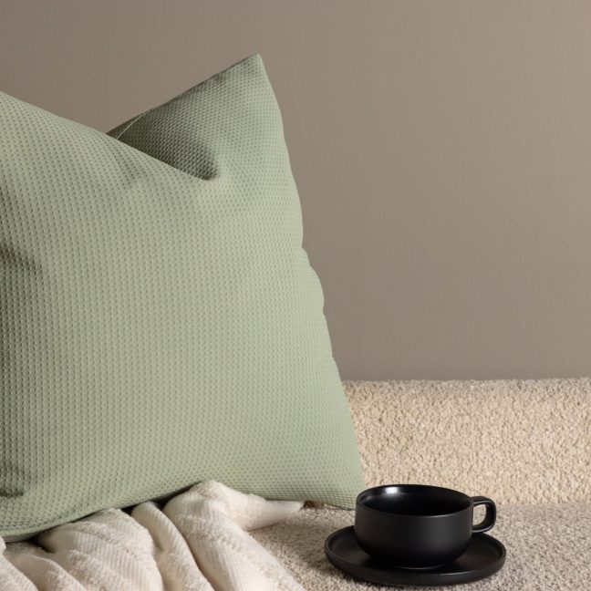 Patjapüür Celine Waffle 50x50 cm Roheline