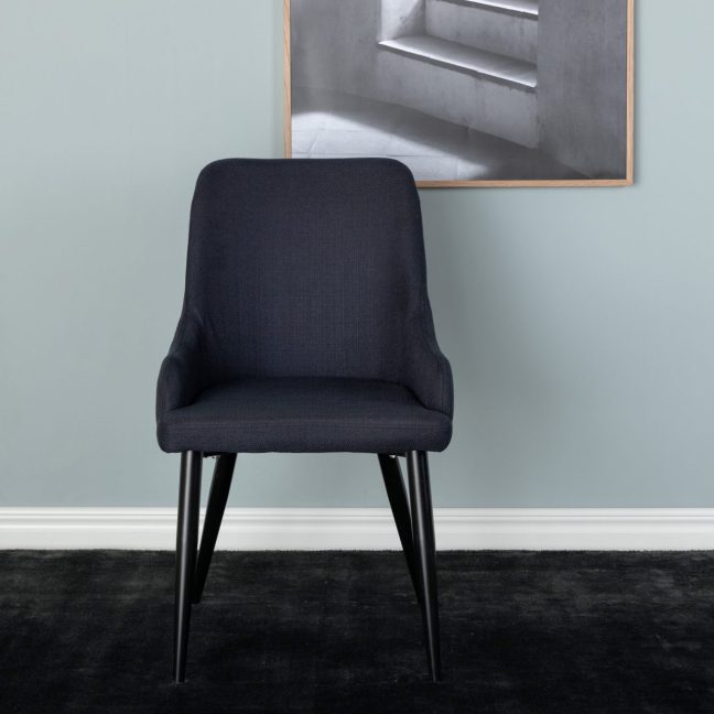 Söögitoa toolid Plaza 2tk 58x49x86 cm Must