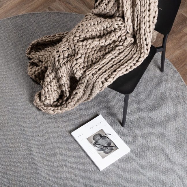 Ümmargune vaip Jaipur 200 Helehall