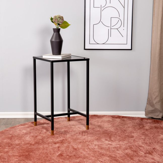 Kõrge abilaud Dipp 40x40x70 Must