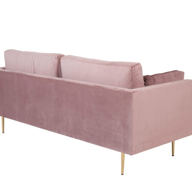 Kolmekohaline diivan Boom 84x86x200 Roosa