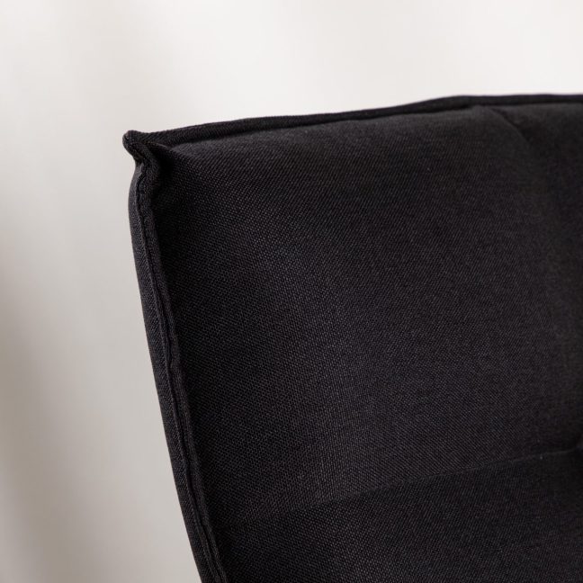 Tugitool Madison 83x78x62 cm Must