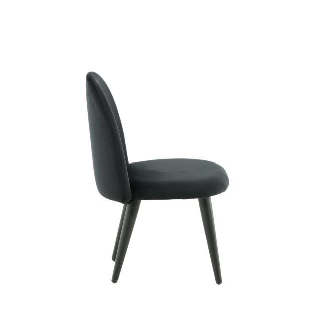 Laste söögitoolid 2tk 40x42x60 cm must