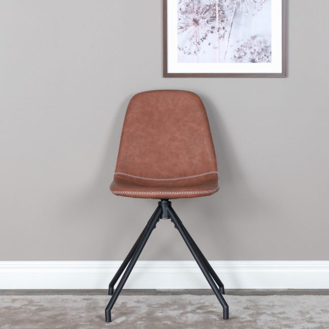 Söögitoa toolid 2tk 54x44x88 cm Pruun